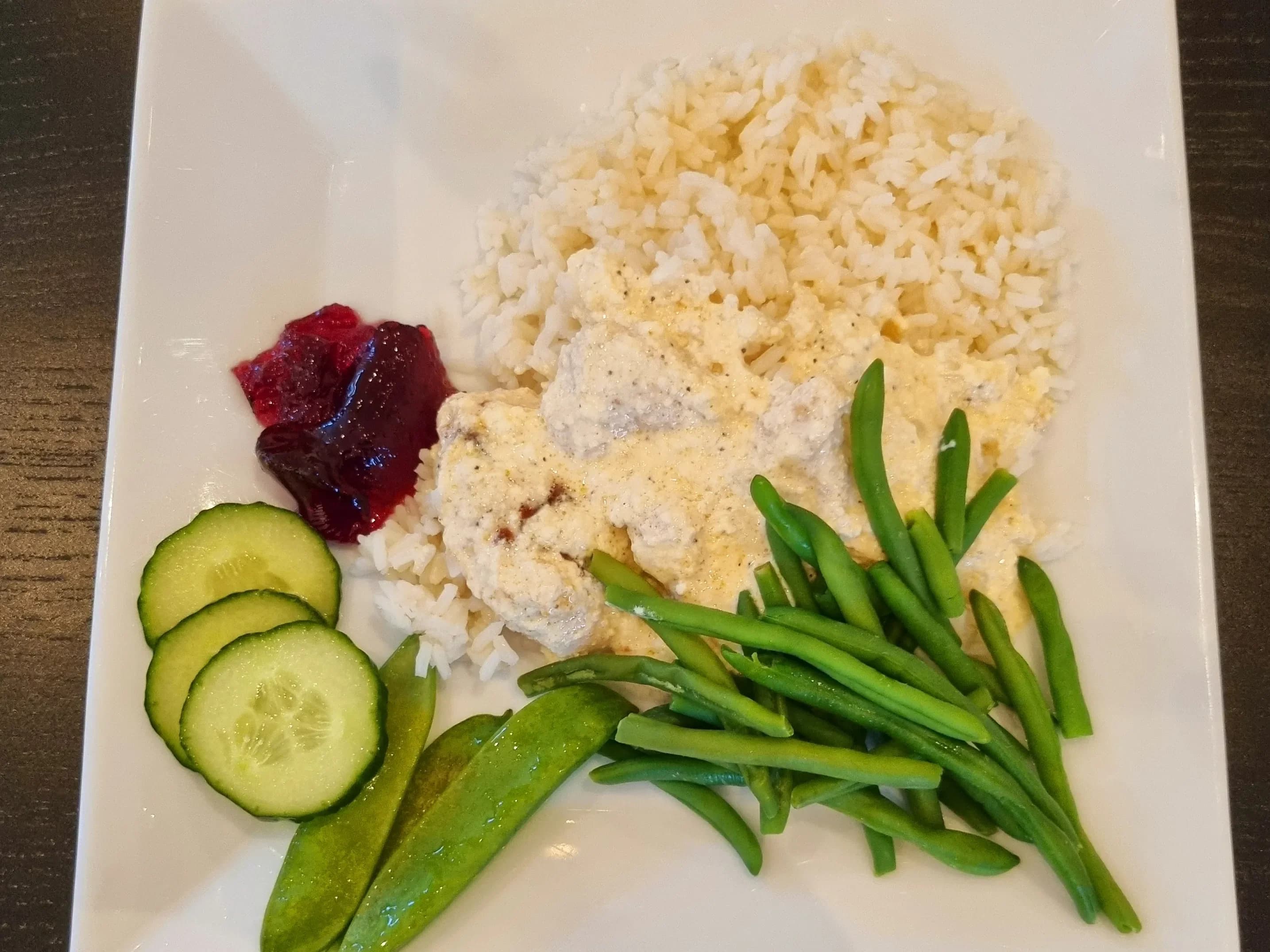 Kycklinggratäng i parmesansås